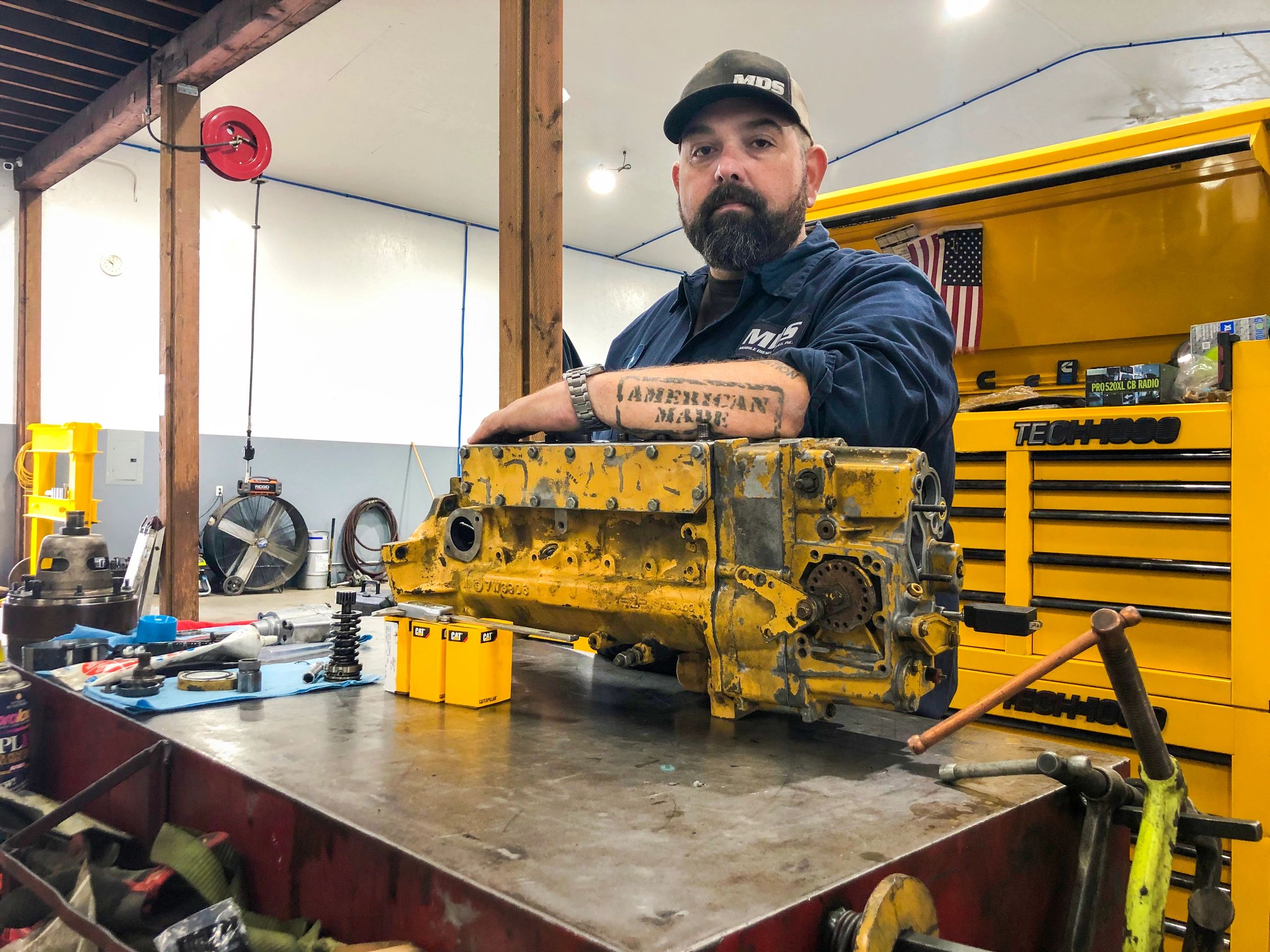 HOW TO REBUILD 3406B CAT ENGINE visual data 8